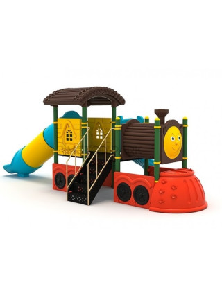 Игровая площадка уличная Паровоз Метод парк